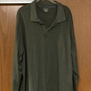 Van Heusen Studio 2xl olive green polo